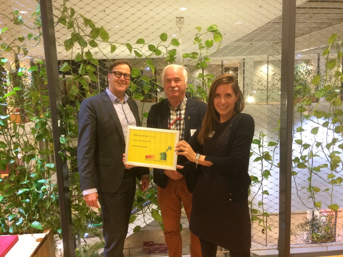 Gemeente Lelystad in top 3 uitreiking Stookjerijk Troffee