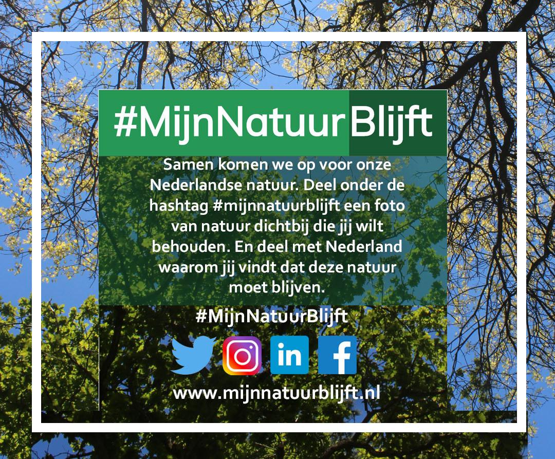 #MijnNatuurBlijft