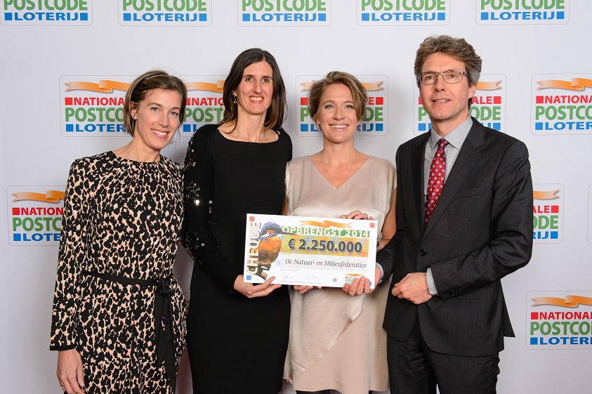 Cheque voor Provinciale Natuur en Milieufederaties
