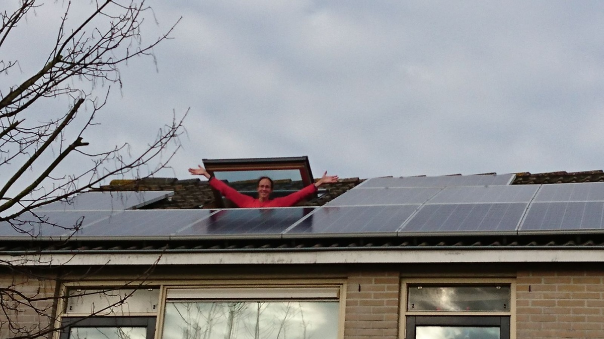 Zonnepanelen op het dak