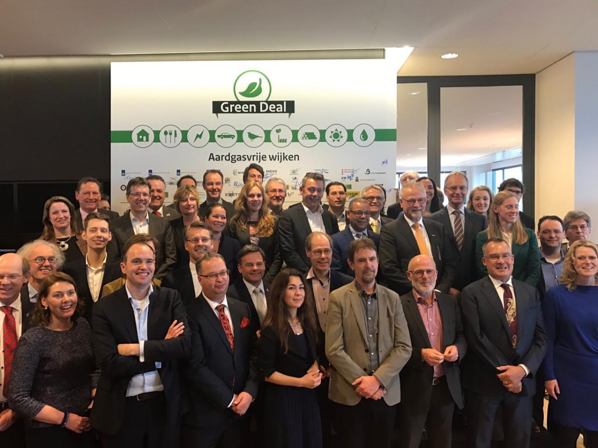 Ondertekening Green Deal aardgasvrije wijken is een feit