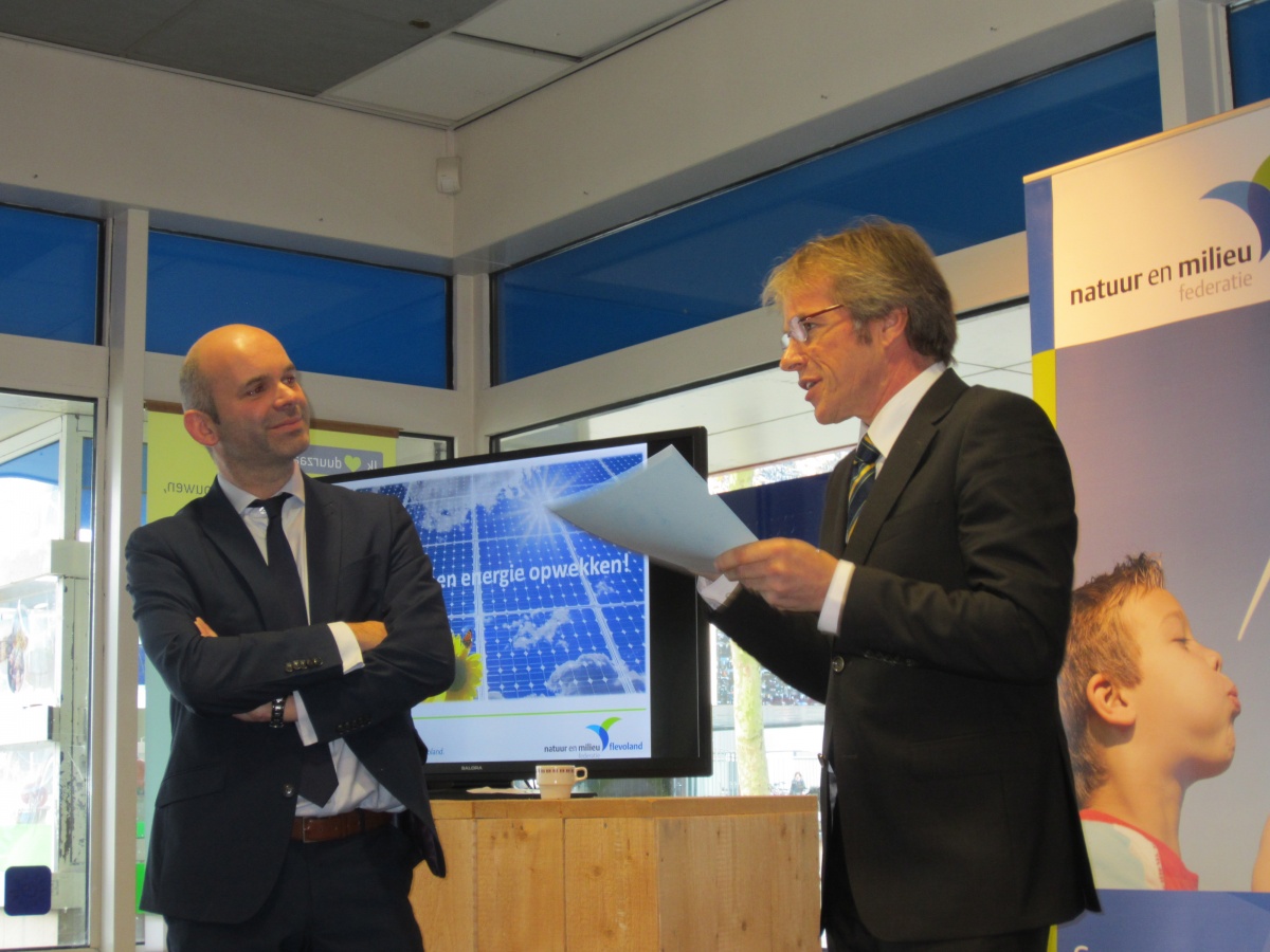 Veel Flevolandse energie en werkgelegenheid in het verschiet