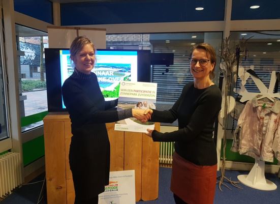 Trotse Lelystedeling neemt Zon-Make-Over in ontvangst