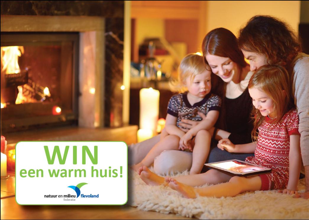 Geniet van de winter en win een warm huis