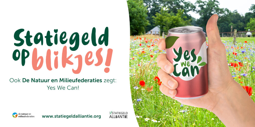 Vanaf 31 december 2022 statiegeld op blikjes 