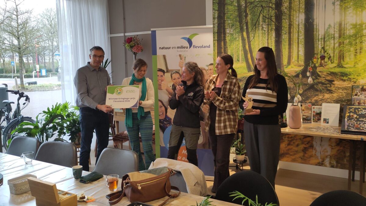 St. Sociaal Domein Biddinghuizen winnaar Kringlogo-prijs 2026!